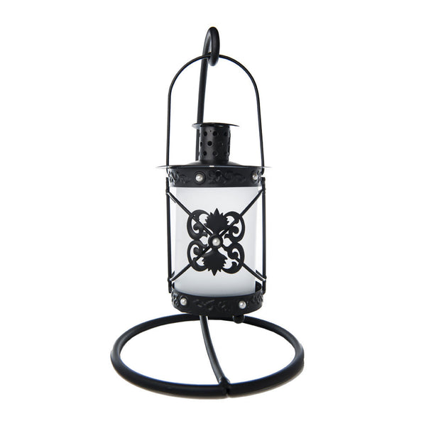Black Hanging Iron Lantern Black Hanging Iron Lantern - The Amazing Flameless Candle