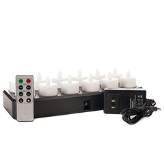 Café Series Rechargable Tea Light Set - The Amazing Flameless Candle