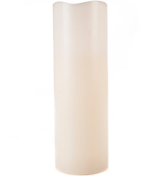 Smooth Ivory Pillars - The Amazing Flameless Candle