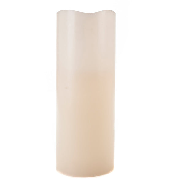 Smooth Ivory Pillars - The Amazing Flameless Candle