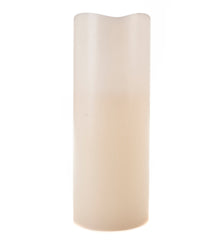 Smooth Ivory Pillars - The Amazing Flameless Candle