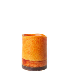 Tri-Tone Pumpkin Flameless Candle Pillars - The Amazing Flameless Candle