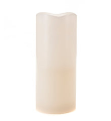 Smooth Ivory Pillars - The Amazing Flameless Candle