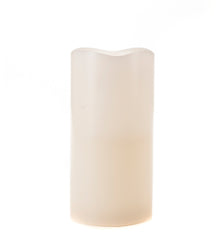 Smooth Ivory Pillars - The Amazing Flameless Candle