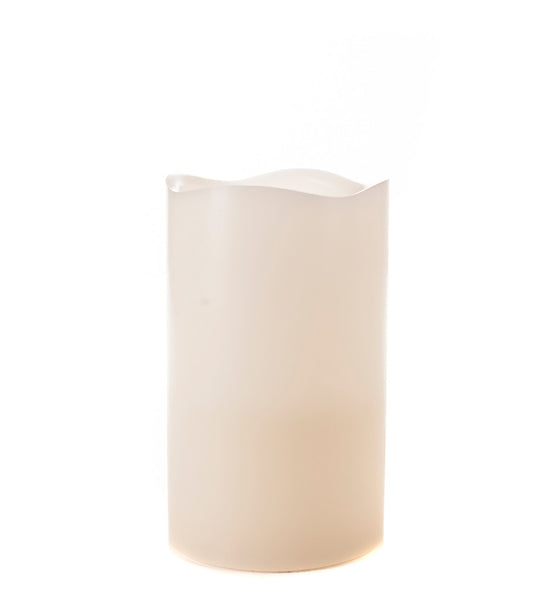Smooth Ivory Pillars - The Amazing Flameless Candle