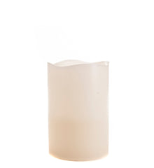 Smooth Ivory Pillars - The Amazing Flameless Candle