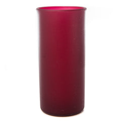 Tall (4.75") Frosted Plastic Cylinder Candle Holder - The Amazing Flameless Candle