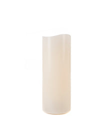 Smooth Ivory Pillars - The Amazing Flameless Candle