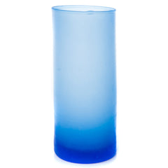 Tall (4.75") Frosted Glass Cylinder Candle Holder - The Amazing Flameless Candle
