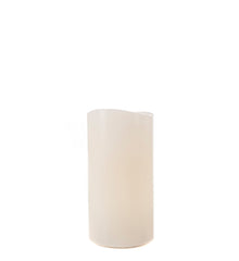 Smooth Ivory Pillars - The Amazing Flameless Candle