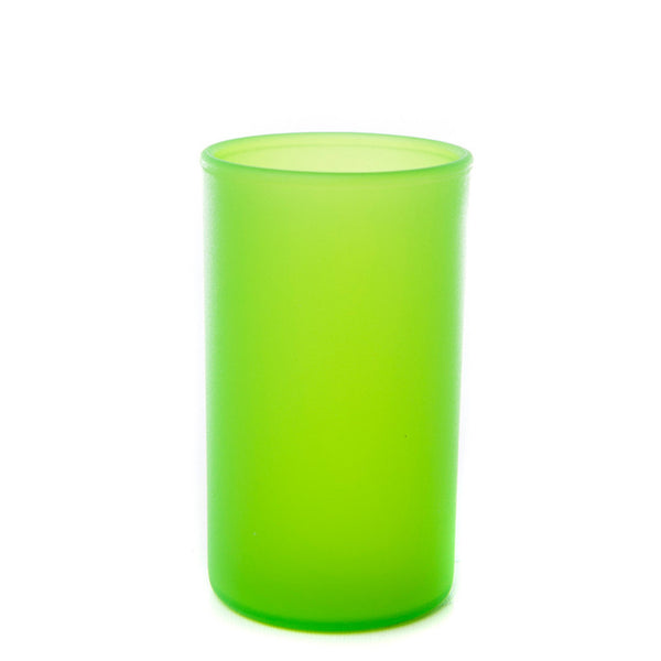 Small (3.5") Frosted Plastic Cylinder Candle Holder - The Amazing Flameless Candle
