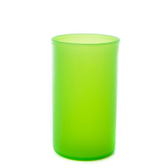 Small (3.5") Frosted Plastic Cylinder Candle Holder - The Amazing Flameless Candle