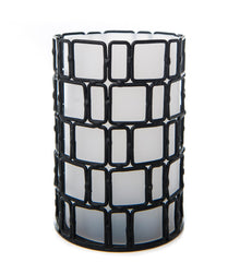 Grid Iron Acrylic Tea Light Holder - The Amazing Flameless Candle