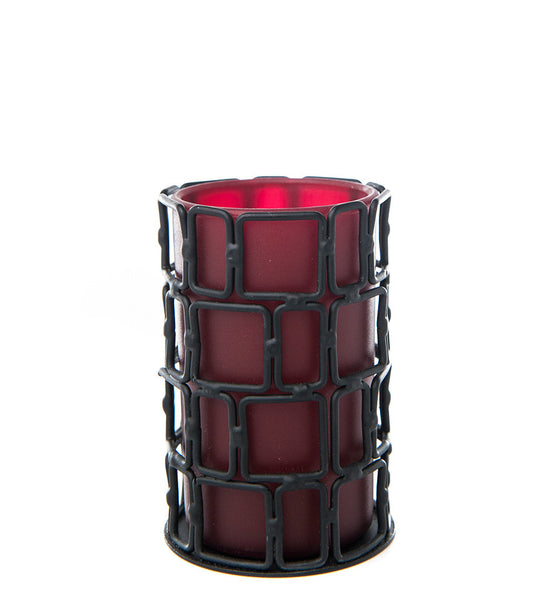 Grid Iron Acrylic Tea Light Holder - The Amazing Flameless Candle