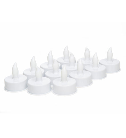 Set of 12 LED Tea Lights by Luminescence