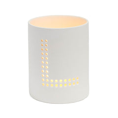 Monogram Ceramic Jar Flameless Candle - The Amazing Flameless Candle
