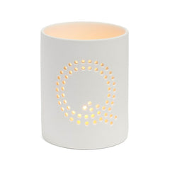 Monogram Ceramic Jar Flameless Candle - The Amazing Flameless Candle