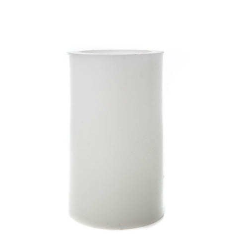 Smooth White Wax Luminaries