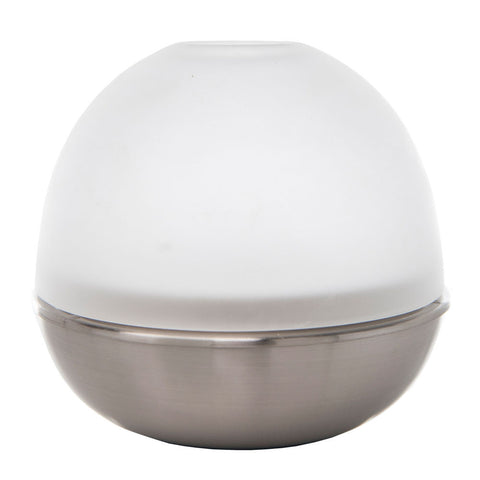 Nickel Dome Candle Holder