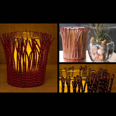 Coiled Candle Holder - Resort Vessels