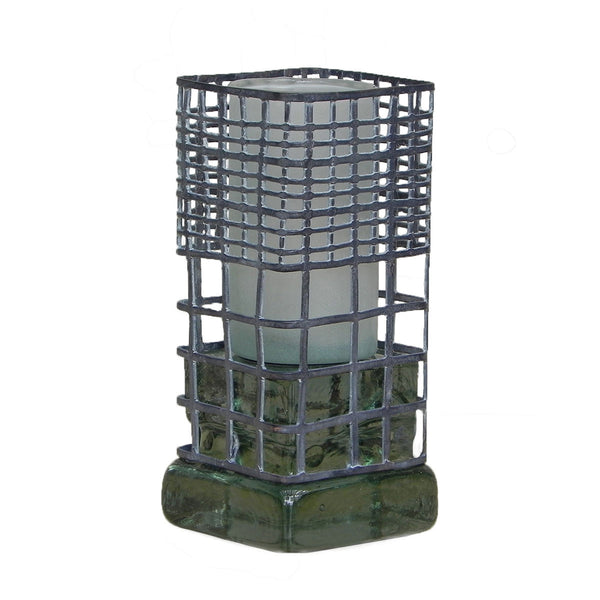 Square Emerald City Candle Holder
