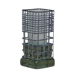 Square Emerald City Candle Holder