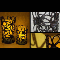 Flower Lace Candle Holder - Resort Vessels