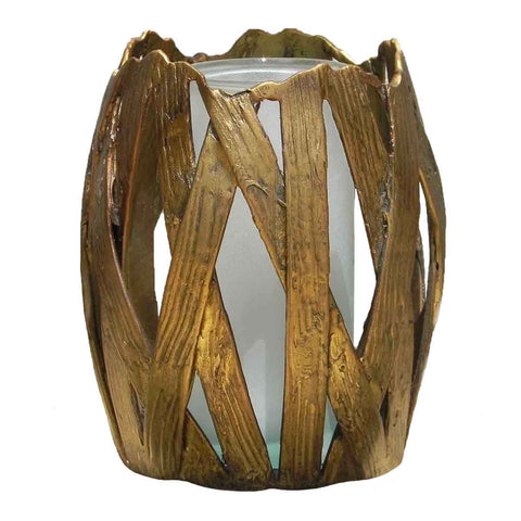 Frond Candle Holder