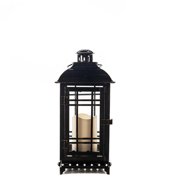 All-Weather Metal Flameless Candle Lantern - The Amazing Flameless Candle