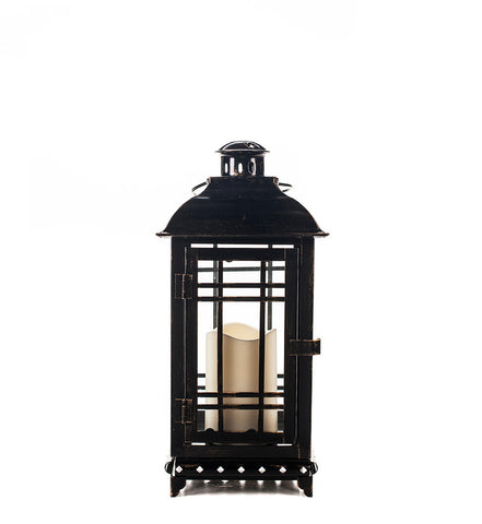 All-Weather Metal Flameless Candle Lantern - The Amazing Flameless Candle