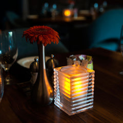Café Series Rechargable Tea Light Set - The Amazing Flameless Candle