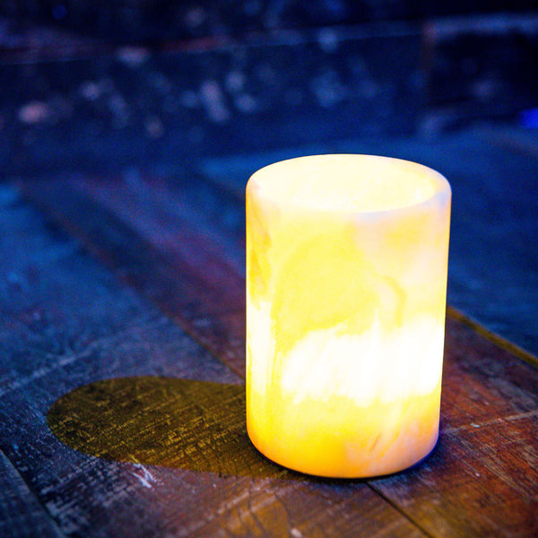 Onyx Stone Candle Holder - The Amazing Flameless Candle
