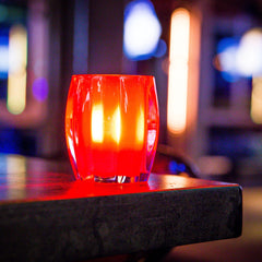 Waves Glass Candle Holder